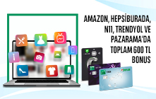Toplam 600 TL Bonus!