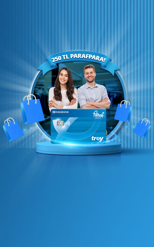 Paraf Debit TROY ile 250 TL’ye Varan ParafPara