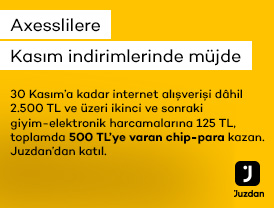 Axess Kasım indirimlerinde 500 TL chip-para kazandırıyor!