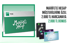 2.000 TL Bonus!