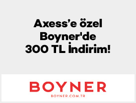 Axess’e özel Boyner’de 250 TL Chip-para!