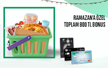 Ramazan'a Özel 800 TL Bonus!