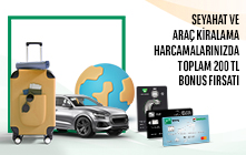Toplam 200 TL Bonus!