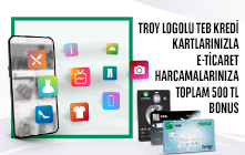 Toplam 500 TL BONUS!