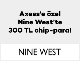 Axess’e özel Nine West’te 300 TL chip-para!