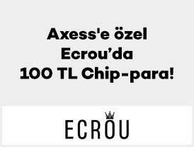 Ecrou’da 100 TL Chip-para!