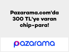 Pazarama.com’da 300 TL’ye varan chip-para!