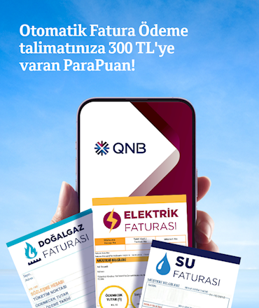 QNB Kredi Kartı Otomatik Fatura Ödeme Talimatı Kampanyası