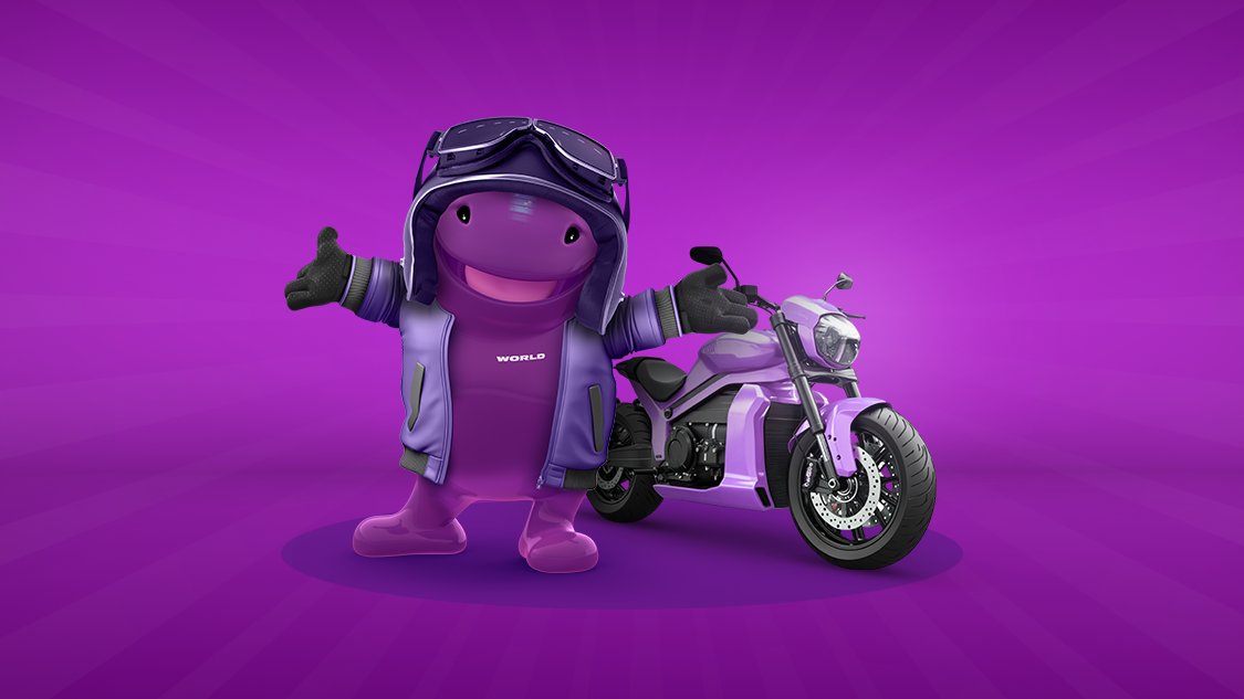 World Mobil’e özel Motosiklet ekipmanları ve aksesuarları sektöründen yapacağınız 20.000 TL ve üzeri alışverişte 1.000 TL Worldpuan!