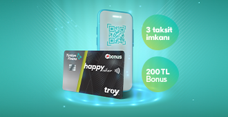 Troy Şimdi Happy Bonus’ta Üstelik 200 TL Bonus ve 3 Taksit Fırsatıyla!