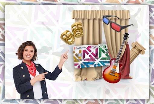 Bankkart Genç'lilere Kültür Sanat Harcamalarında 100 TL BankkartLira!