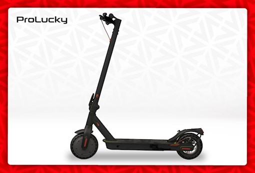 Prolucky Scooter'da %60 İndirim ve 1.500 TL Bankkart Lira
